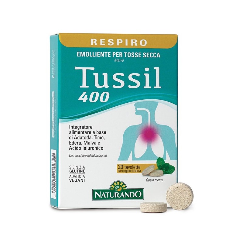 TUSSIL 400 20 COMPRESSE