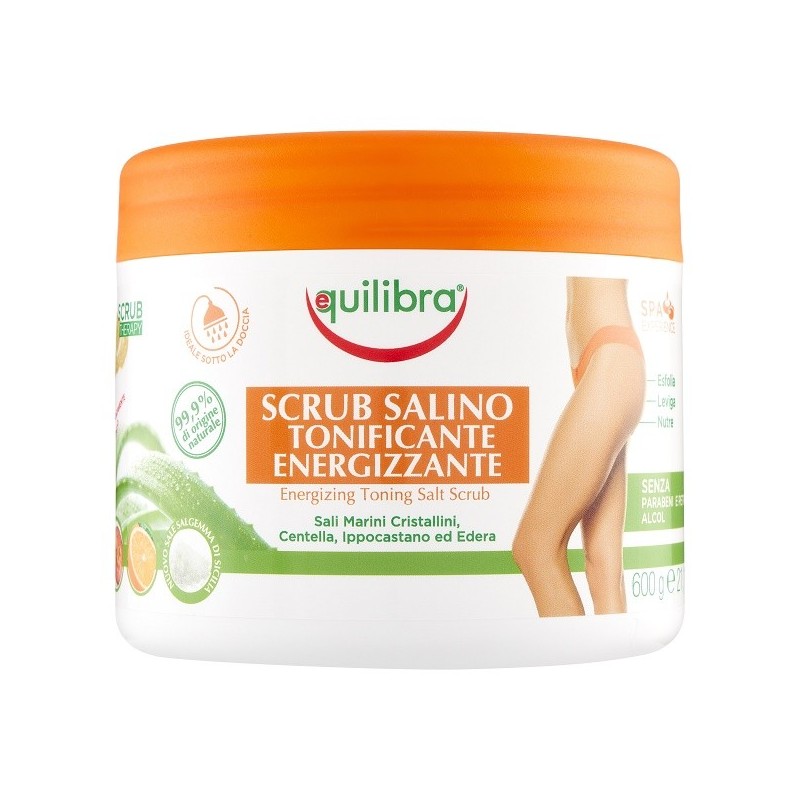 EQUILIBRA SCRUB SALINO TONIFICANTE ENERGIZZANTE 600 G
