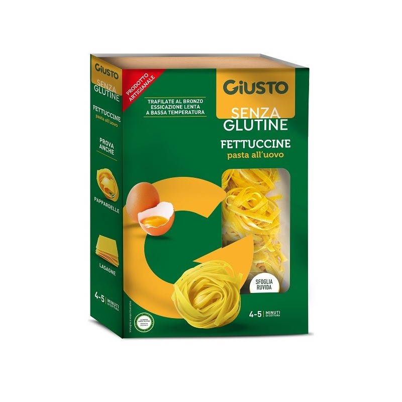 GIUSTO SENZA GLUTINE FETTUCCINE ALL'UOVO 250 G