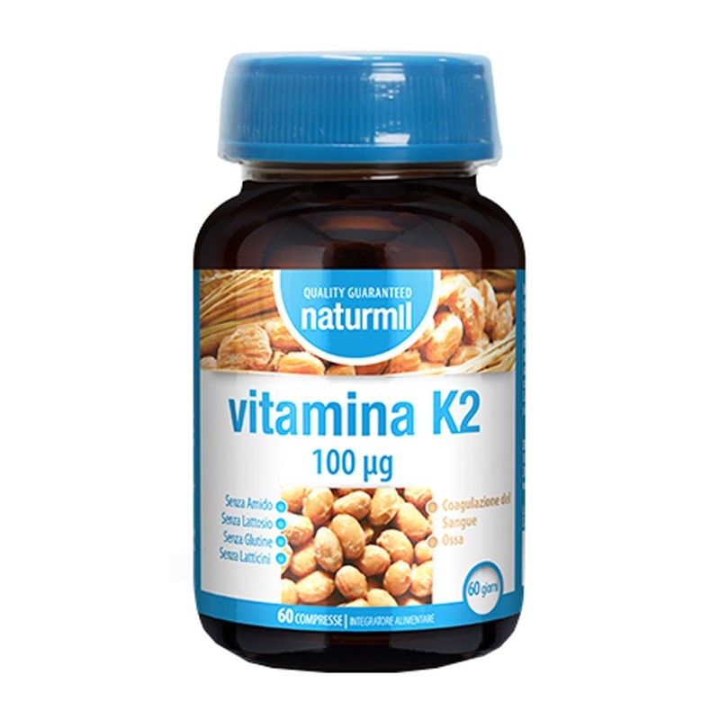 NATURMIL VITAMINA K2 100 MCG 60 COMPRESSE