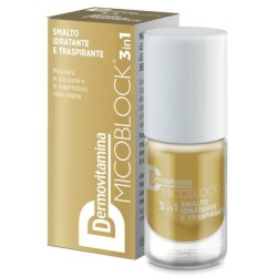 DERMOVITAMINA MICOBLOCK 3IN1 SMALTO IDRATANTE TRASPIRANTE ORO 5 ML
