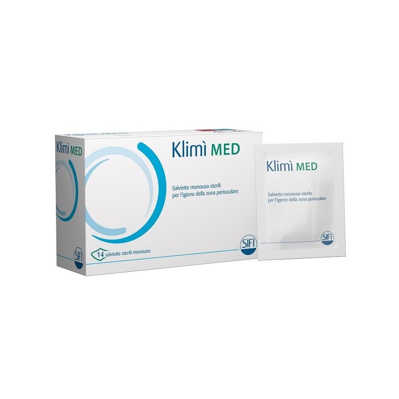KLIMI' MED DETERGENTE PERIOCULARE 14 SALVIETTINE STERILI MONOUSO