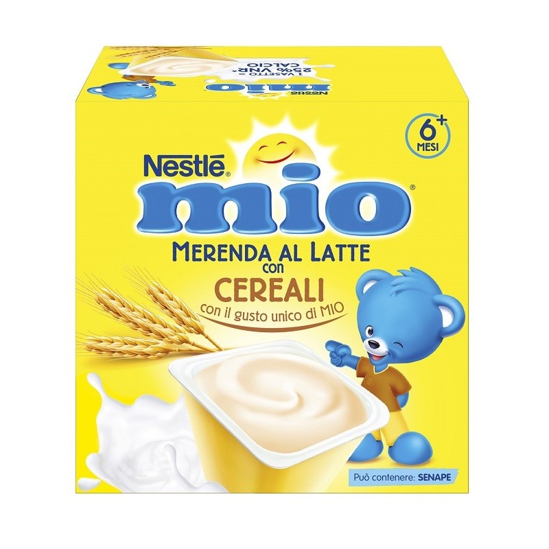 MIO MERENDA AL LATTE CEREALI 4 PEZZI DA 100 G