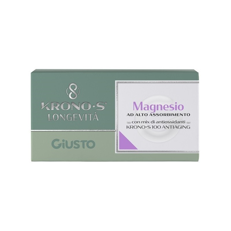 GIUSTO MAGNESIO KRONOS AD ALTO ASSORBIMENTO 30 COMPRESSE