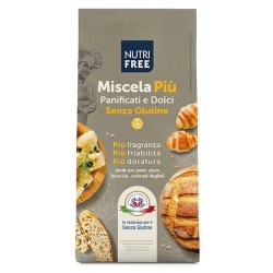 NUTRIFREE MISCELA PIU' PANIFICATI E DOLCI 1 KG