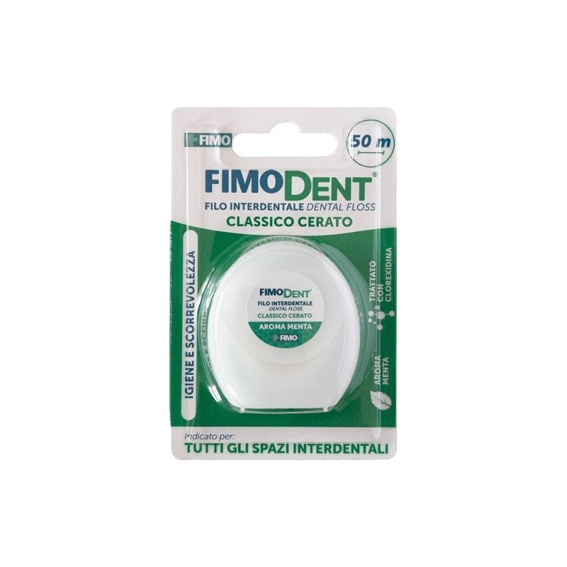 FIMODENT FILO INTERDENTALE CERATO 50M