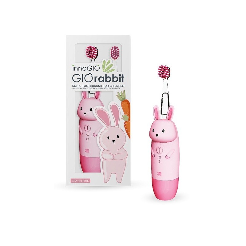 GIORABBIT SONIC TOOTHBRUSH PINK