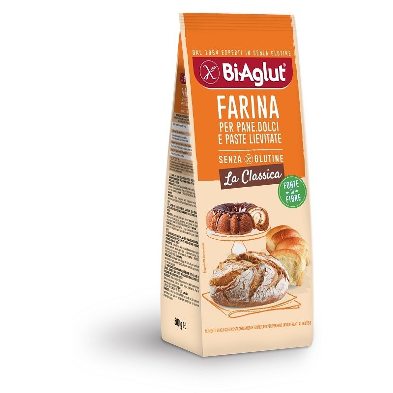 BIAGLUT FARINA SENZA GLUTINE CLASSICA 500 G BIAGLUT FARINA SENZA GLUTINE CLASSICA 500 G
