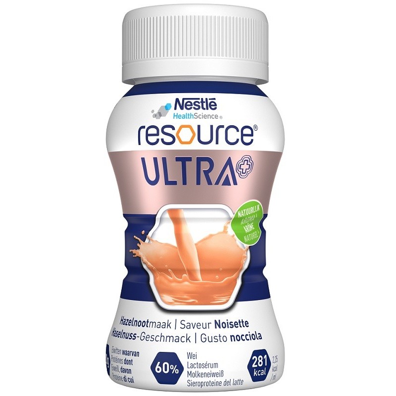 RESOURCE ULTRA+ NOCCIOLA 4 BOTTIGLIE