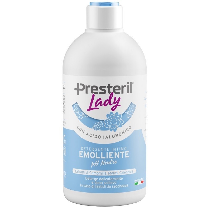 LADY PRESTERIL DETERGENTE INTIMO EMOLLIENTE/PH NEUTRO 500 M L