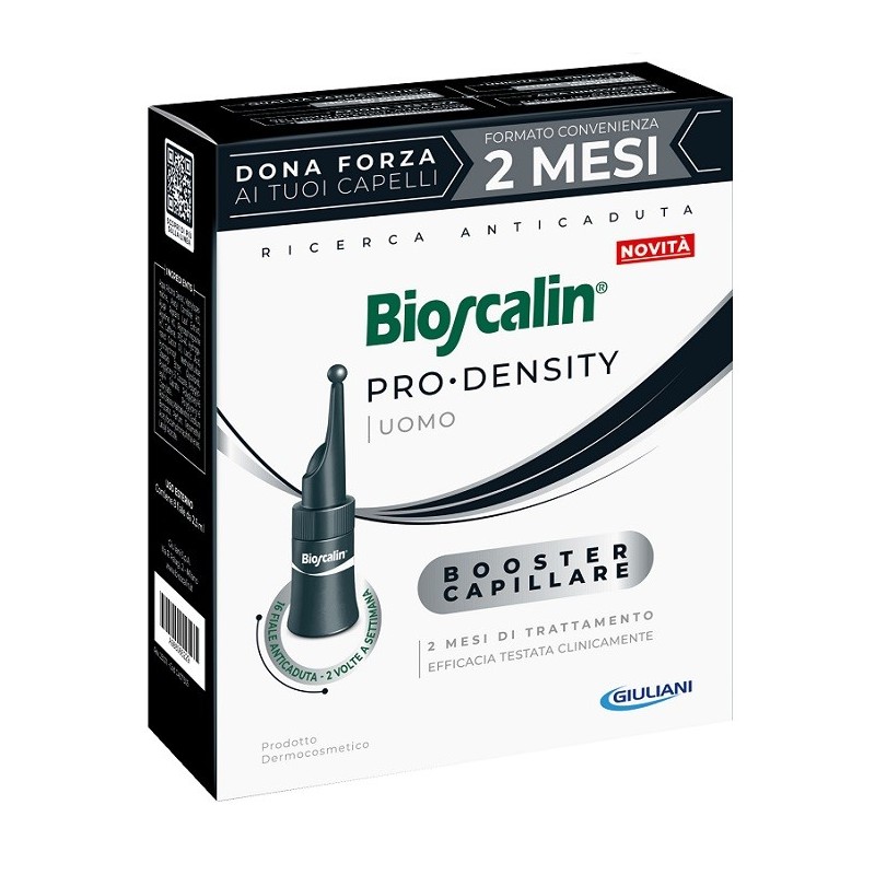 BIOSCALIN PRO DENSITY UOMO BOOSTER CAPILLARE 16 FIALE X 2,5ML