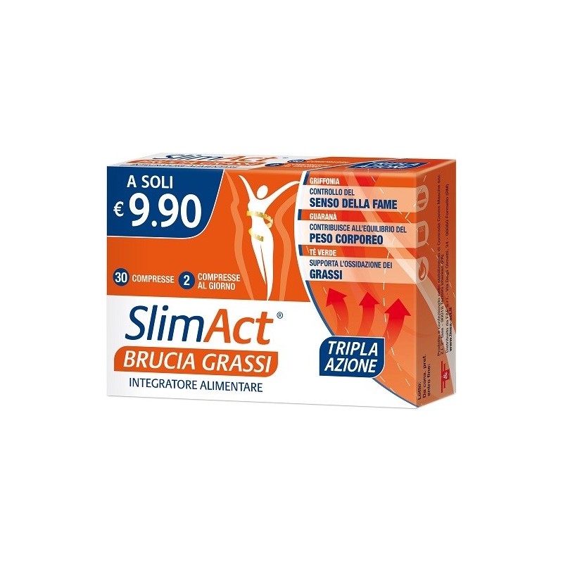 SLIM ACT BRUCIA GRASSI 30 COMPRESSE