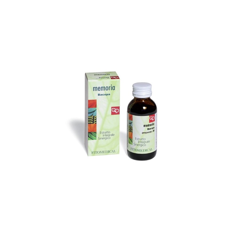 BACOPA MEMORIA ESTRATTO INTEGRALE SINERGICO 60 ML PREPARATO 20