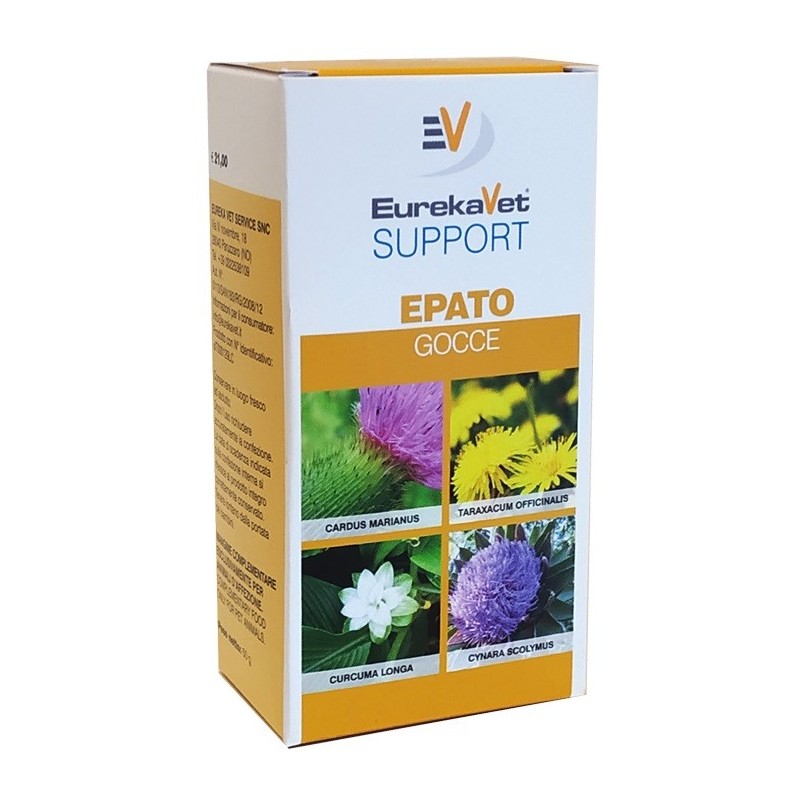 EUREKAVET SUPPORT EPATO GOCCE 50 ML