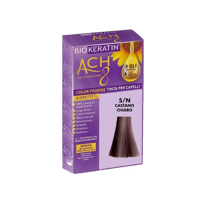 BIOKERATIN ACH8 COLOR PRODIGE 5/N CASTANO CHIARO
