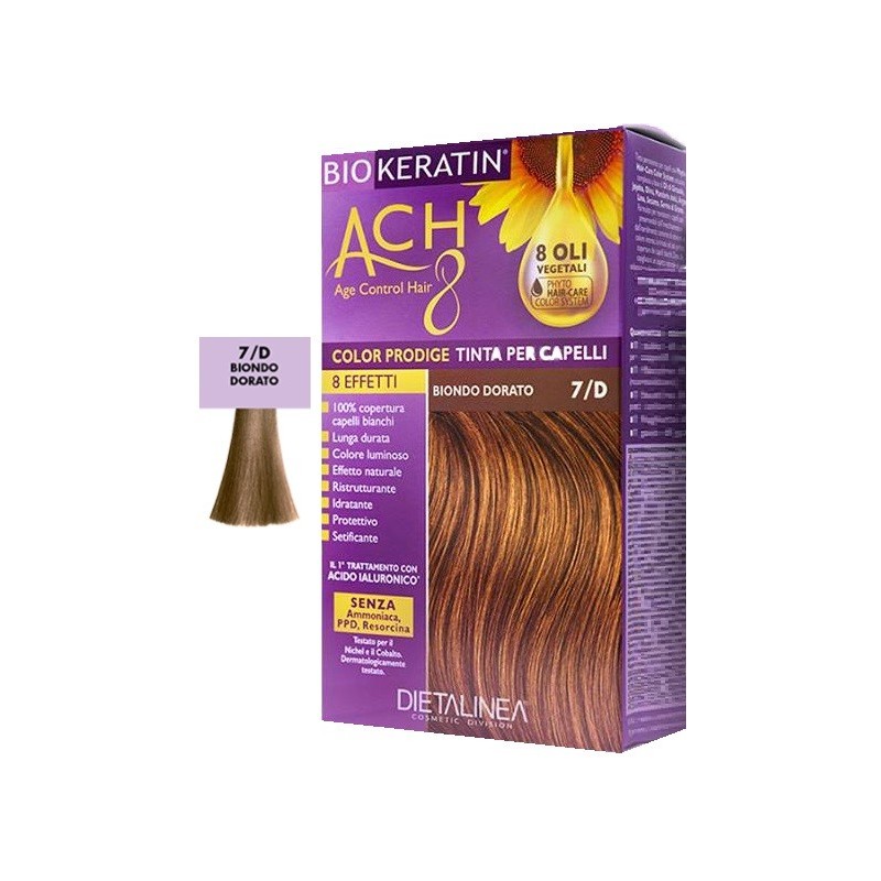 BIOKERATIN ACH8 COLOR PRODIGE 7/D BIONDO DORATO