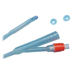 CATETERE FOLEY IN SILICONE CON SCANALATURE LONGITUDINALI CH22