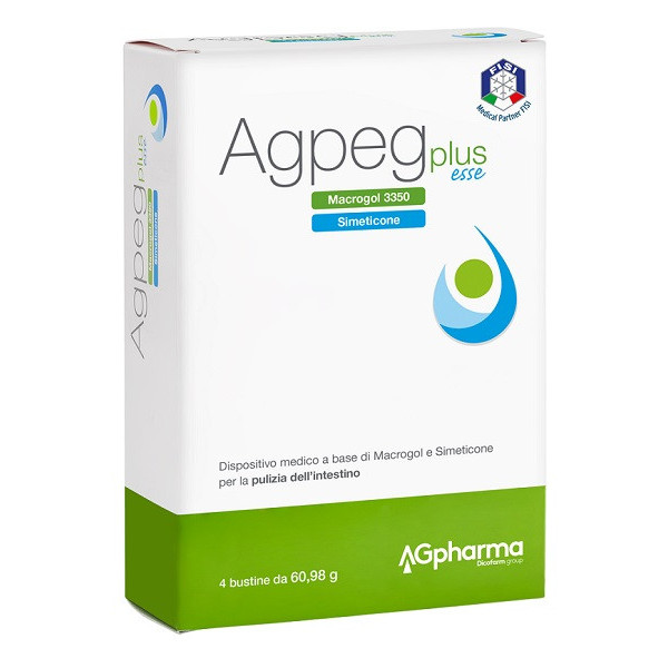 AGPEG PLUS ESSE 4 BUSTE OROSOLUBILI DA 60,98 G