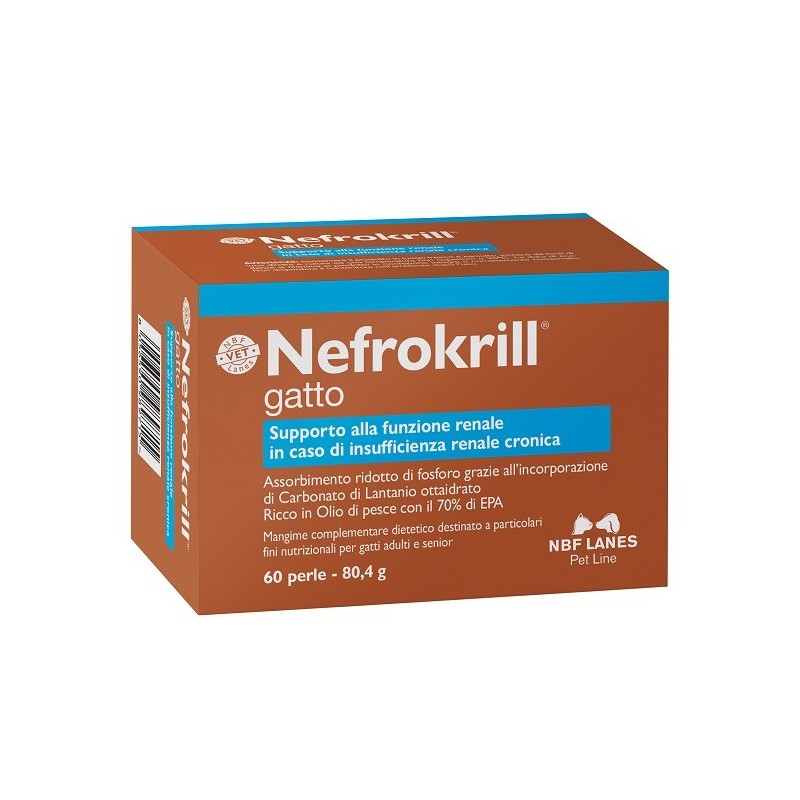 NEFROKRILL GATTO 60 PERLE