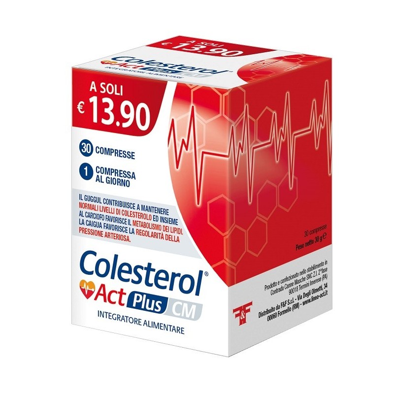 COLESTEROL ACT PLUS CM 30 COMPRESSE