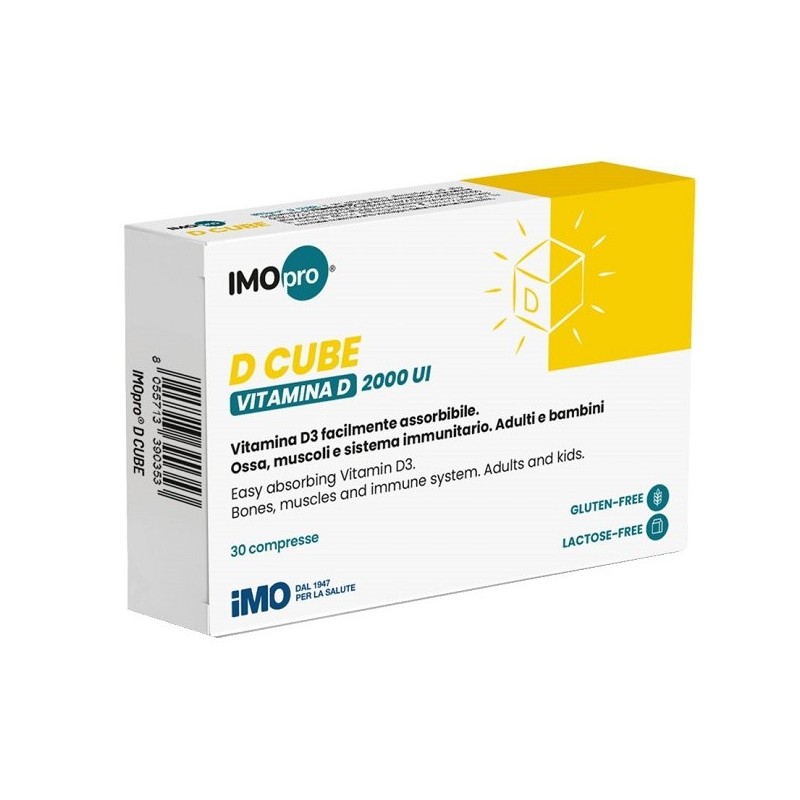 IMOPRO D CUBE 30 COMPRESSE 600 MG
