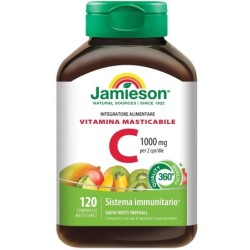 JAMIESON VITAMINA C 1000 120 COMPRESSE MASTICABILI FRUTTI TROPICALI