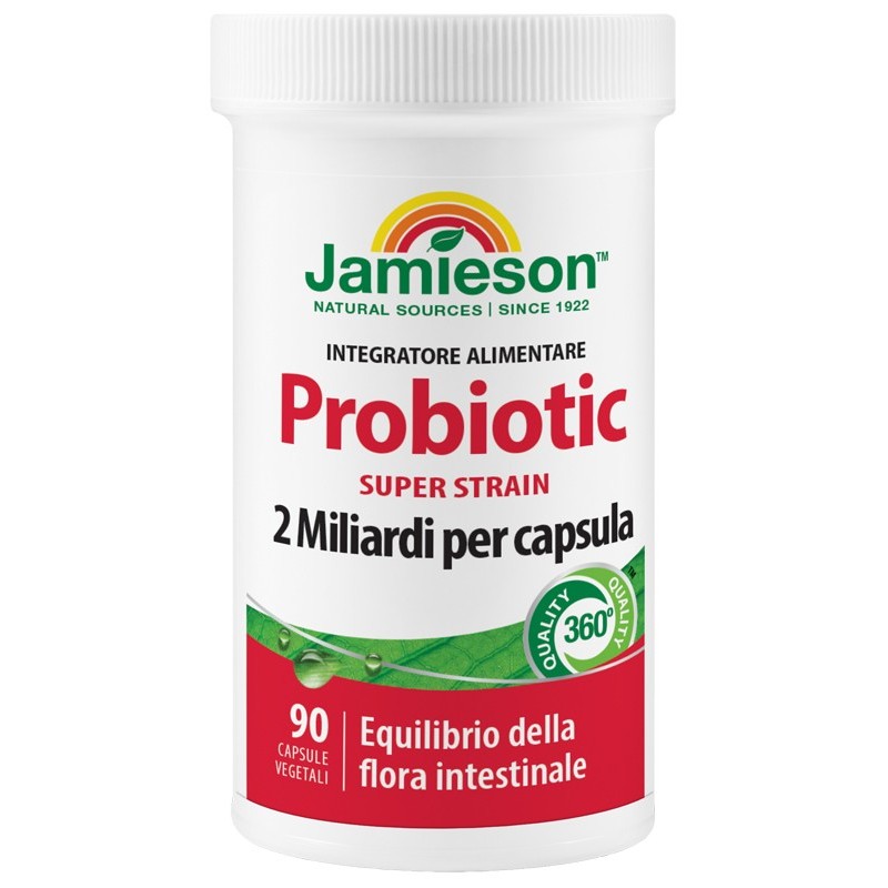 JAMIESON PROBIOTIC SUPER STRAIN 90 CAPSULE VEGETALI