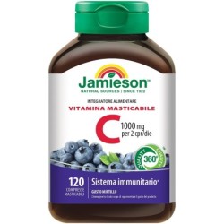 JAMIESON VITAMINA C 1000 MIRTILLO 120 COMPRESSE MASTICABILI