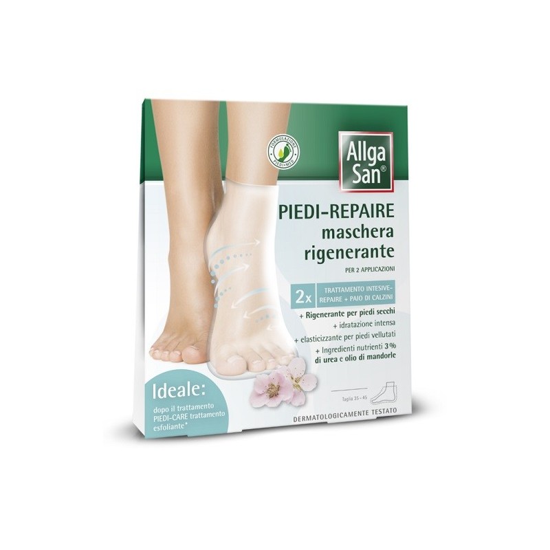 ALLGASAN PIEDI REPAIRE MASCHERA RIGENERANTE 2 TRATTAMENTI 28 ML
