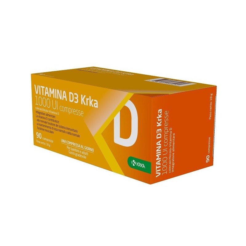 VITAMINA D3 KRKA 1000 UI 90 COMPRESSE