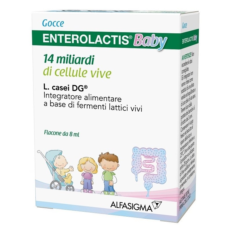 ENTEROLACTIS BABY 0+ GOCCE 8 ML