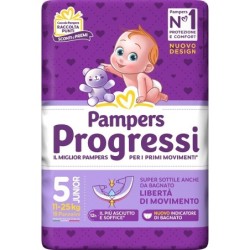 PAMPERS PROGRESSI JUNIOR 18 PEZZI