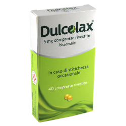 DULCOLAX*40CPR RIV 5MG