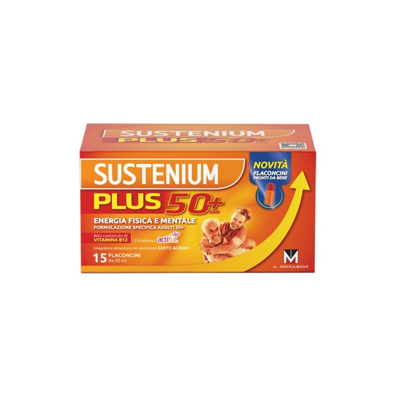 SUSTENIUM PLUS 50+ 15 FLACONCINI