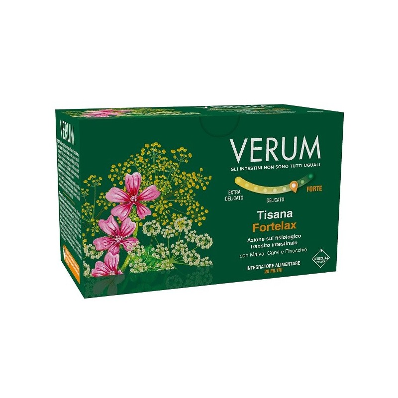 VERUM FORTELAX TISANA 20 FILTRI NEW
