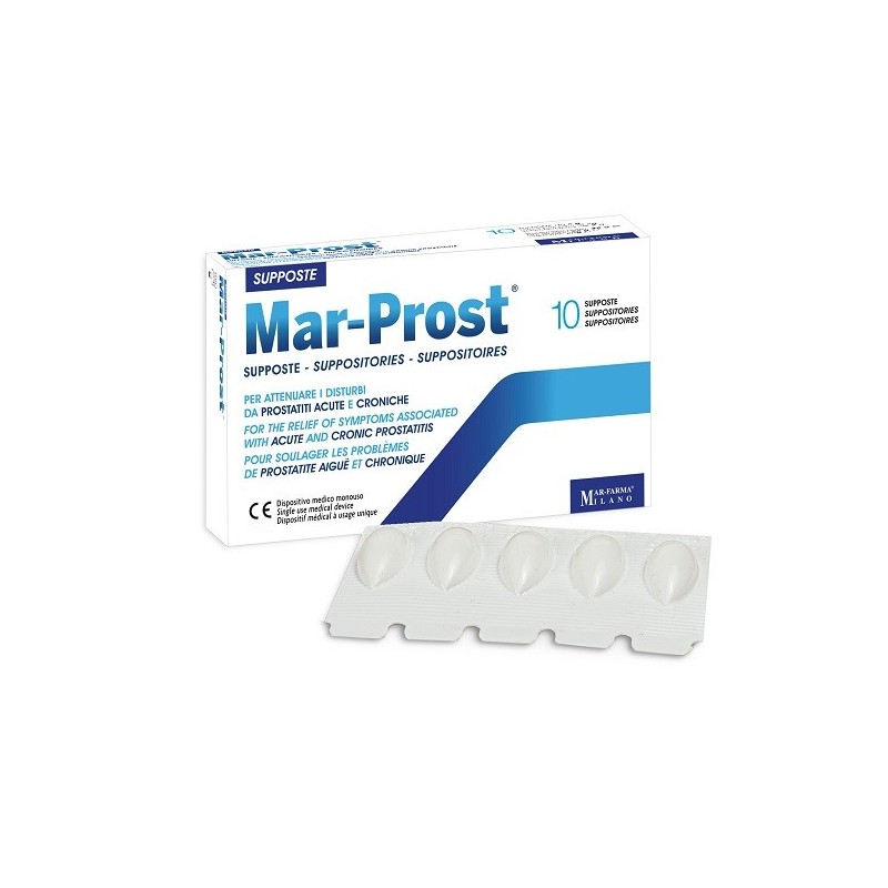 MAR-PROST SUPPOSTE 10 PEZZI