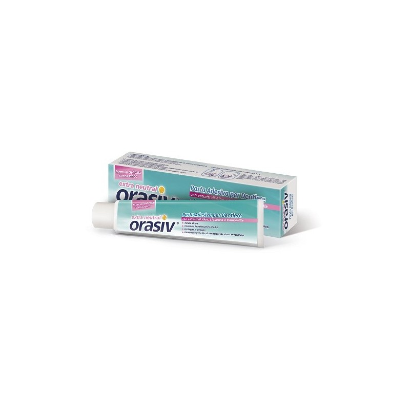 ORASIV EXTRA NEUTRAL PASTA ADESIVA PER DENTIERE 40 G