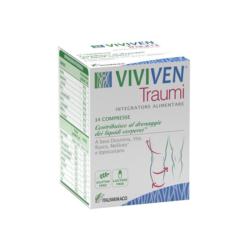 VIVIVEN TRAUMI 14 COMPRESSE