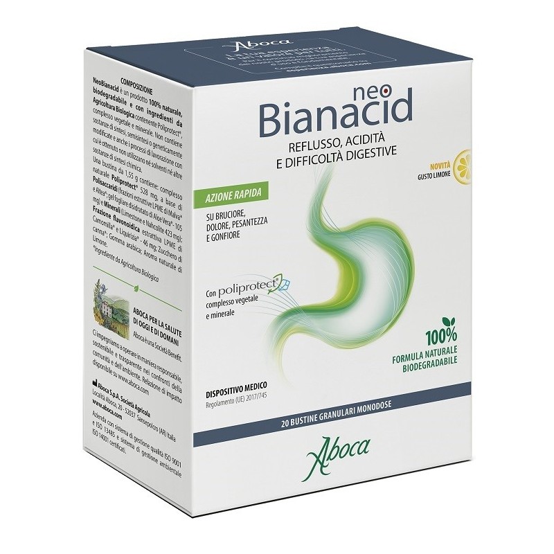 NEOBIANACID 20 BUSTINE LIMONE