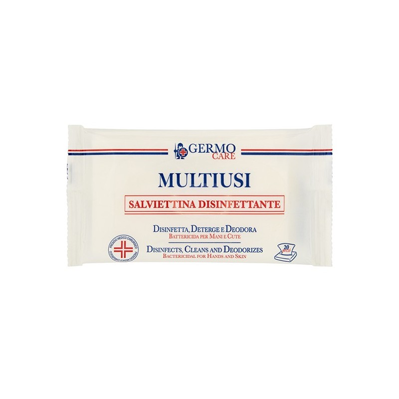 MULTIUSI SALVIETTINA DISINFETTANTE 20 PEZZI