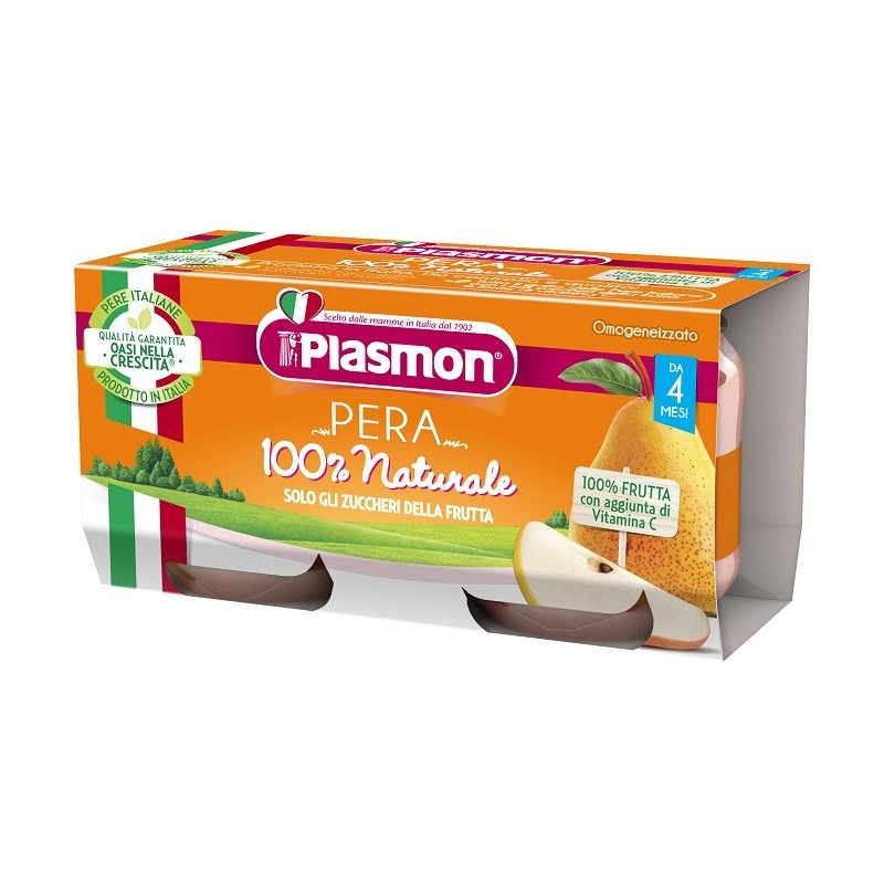 PLASMON OMOGENEIZZATO PERA 2 X 80 G