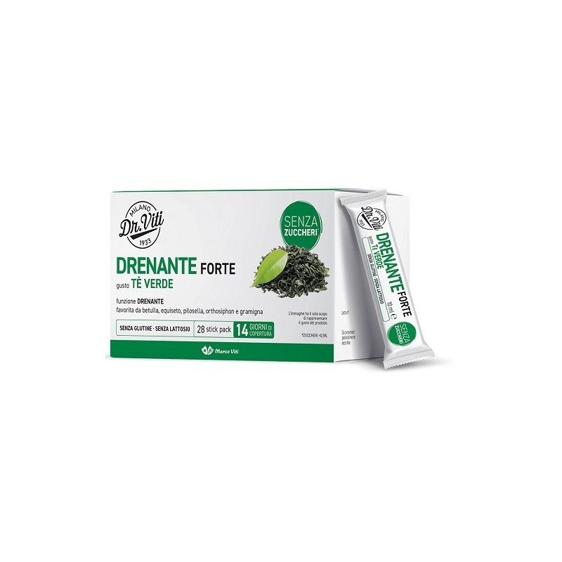 DR VITI DRENANTE FORTE TE VERDE 28 STICK PACK SENZA ZUCCHERI