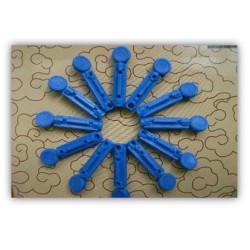 LANCETTE PUNGIDITO WELLION LANCET GAUGE 28 25 PEZZI