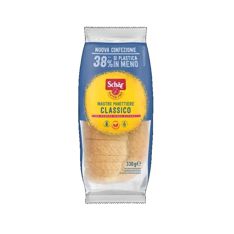 SCHAR CLASSICO DEL MASTRO PANETTIERE PANE BIANCO SENZA LATTOSIO 330 G