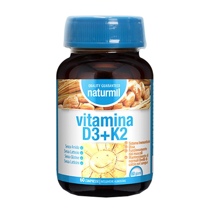 NATURMIL VITAMINA D3+K2 60 COMPRESSE