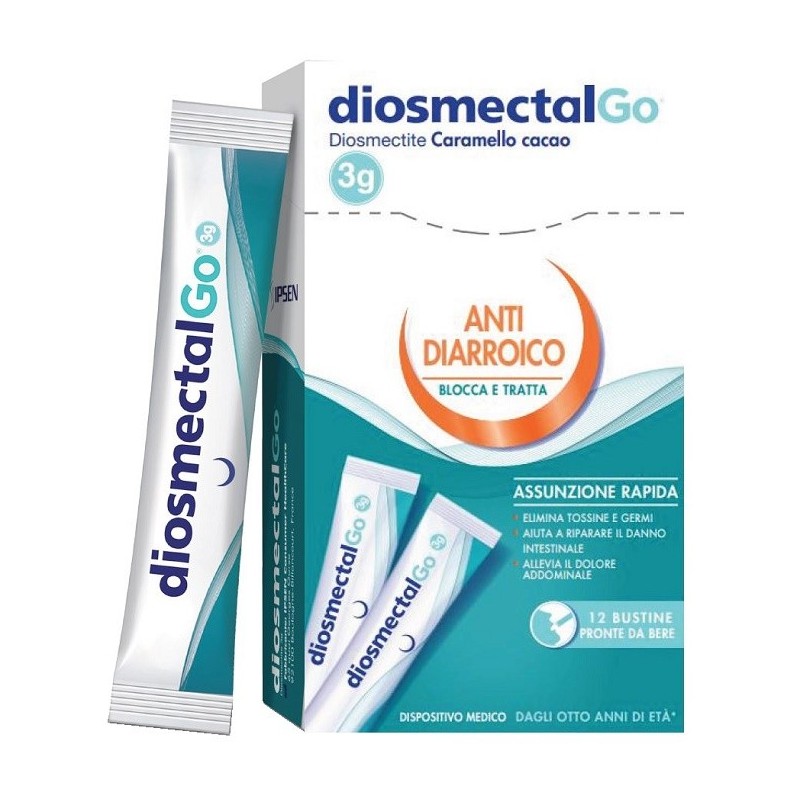 DIOSMECTALGO CARAMELLO CACAO 12 STICK