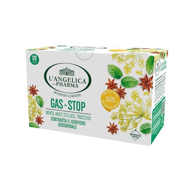 L'ANGELICA TISANA GAS STOP 20 FILTRI