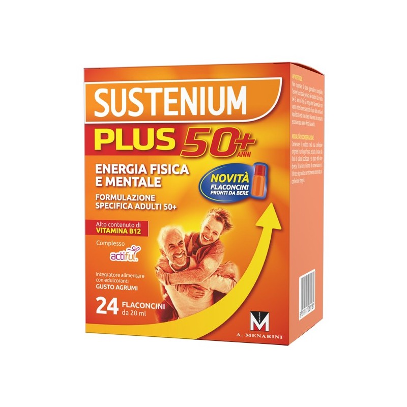 SUSTENIUM PLUS 50+ 24 FLACONCINI