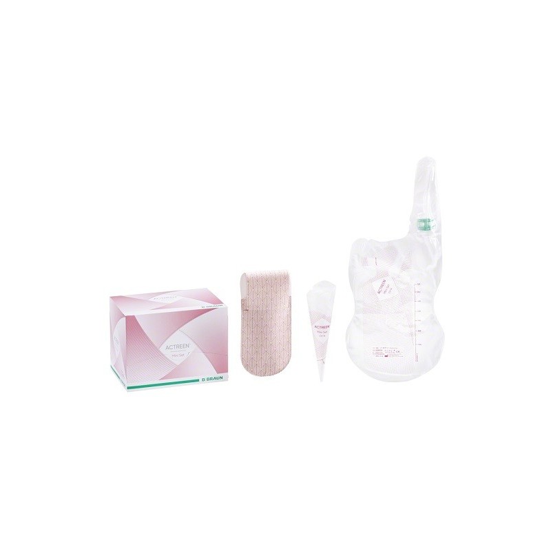 SONDA NELATON AUTOLUBRIFICANTE ACTREEN MINI SET CH 12 9 CM 30 PEZZI