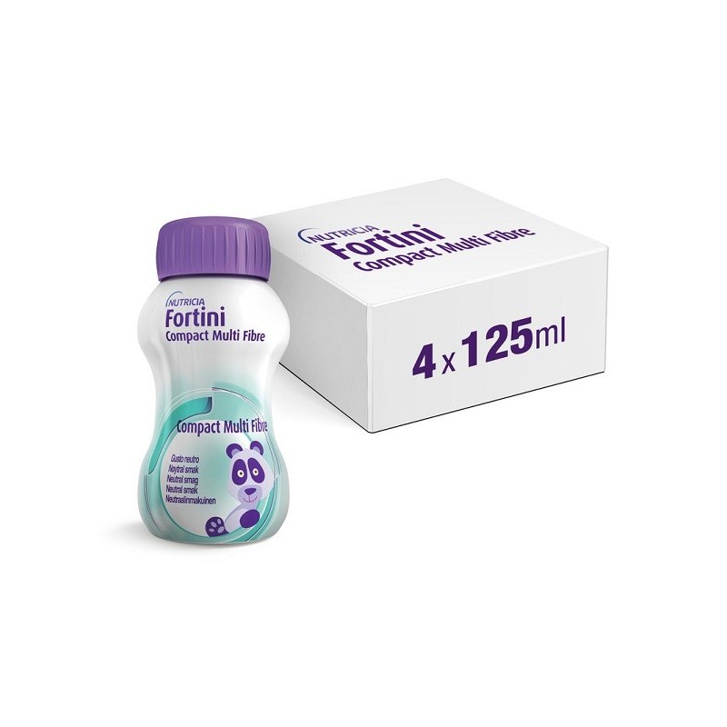 FORTINI COMPACT MULTI FIBRE NEUTRO 4 PEZZI 125 G